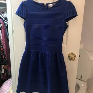 Blue anthro dress size 2